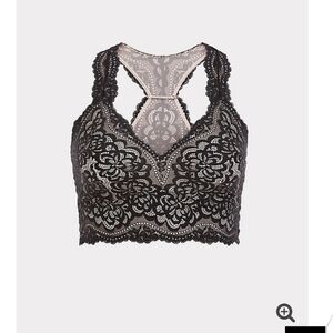 🆕 4X BLACK LACE RACERBACK BRALETTE